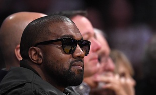 Kanye West à Los Angeles le 13 janvier 2020.