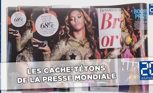 L'étoile pour cacher un téton, un classique.