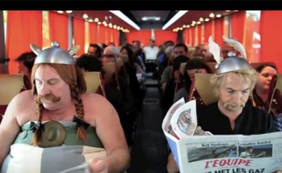 Extrait de la bande-annonce «promo» d'Astérix et Obélix au service de sa Majesté, prévu pour la fin 2012.