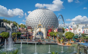 Le quartier français à Europa Park en Allemagne.