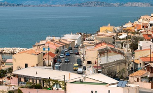 Le port des Goudes à l'extrémité sud de Marseille.