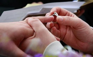 Célébration d'un mariage homosexuel
