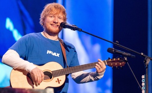 Le chanteur Ed Sheeran