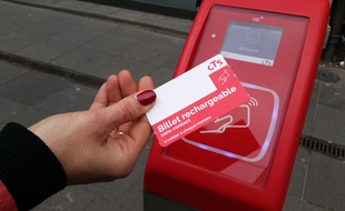 Strasbourg: Le billet sans contact rechargeable arrive en station