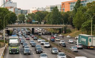 Un embouteillage (illustration).