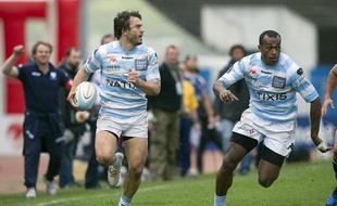 Le joueur du Racing-Metro, Juan Martin Hernandez, le 12 février 2011