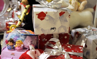 Des cadeaux de Noël (illustration)