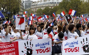 Des manifestants ont défilé le 4 septembre 2016 à Paris