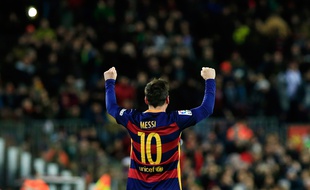 L'attaquant du FC Barcelone Lionel Messi, le 6 janvier 2016 au Camp Nou.
