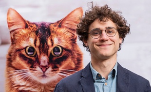 Quentin Charoy, tête de liste de «Toulouse animaliste» pour les municipales de mars 2020 à Toulouse.