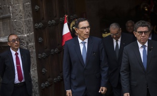 Le président du Pérou, Martin Vizcarra