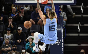 Brandon Clarke et les Memphis Grizzlies ont écrasé l'Oklahoma City Thunder, jeudi en NBA.