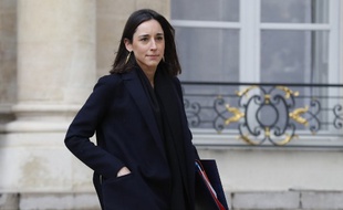 Brune Poirson, secrétaire d'Etat auprès du ministre de la transition écologique et solidaire, le 9 janvier à la sortie du palais de l'Elysée.