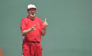 Vincent de Lozère, un supporter habitué de Roland-Garros, toujours prêt à encourager les joueurs français.