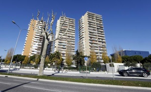 Une vue du quartier des Moulins à Nice