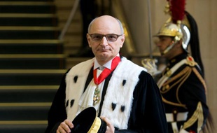 Le premier président de la Cour des comptes Didier Migaud, le 12 janvier 2016 à Paris