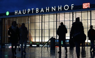 La gare de Cologne, le 13 janvier 2016, où des agressions sexuelles ont été commises sur des femmes lors de la nuit de la Saint-Sylvestre 2015/2016