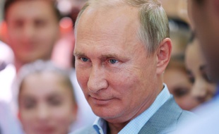 Vladimir Poutine, le 15 août 2018 à Pyatigorsk.