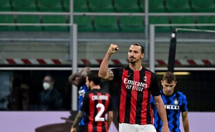Ibra a dominé le derby milanais à lui tout seul samedi soir.