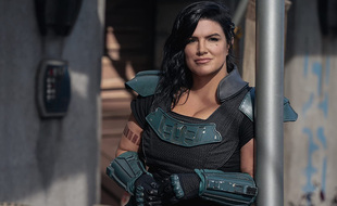 Gina Carano en Cara Dune dans The Mandalorian.