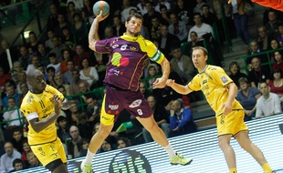 NANTES, le 03/10/2012 ENTRERRIOS, joueur du H lors du match contre Tremblay en France