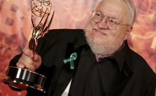 George R. R. Martin après la cérémonie des Emmy Awards le 20 septembre 2015