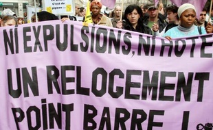 Les expulsions locatives reprennent à partir de jeudi après quatre mois de trêve hivernale, au grand dam d'associations qui veulent faire du mal-logement une priorité de la campagne électorale.