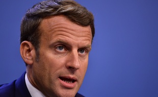 Emmanuel Macron le 21 juillet 2020.