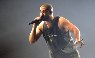 Drake en concert à l'O2 Arena de Londres en février 2017