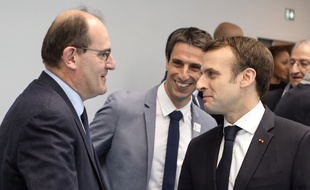 Jean Castex et Emmanuel Macron, en janvier 2019.