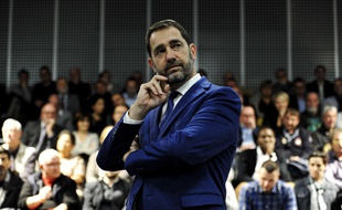 Christophe Castaner à Lille, en meeting, le 16 novembre 2017.