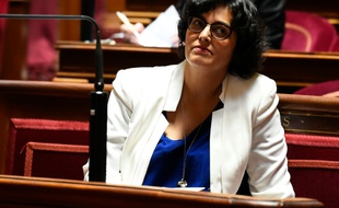 La ministre du Travail Myriam El Khomri, le 28 juin 2016 au Sénat à Paris