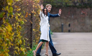 Le prince Harry et Meghan Markle, à Londres, en 2017.
