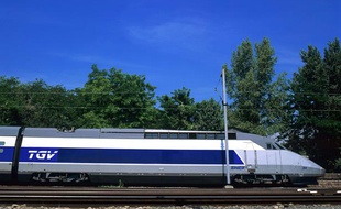 Illustration: Un TGV.