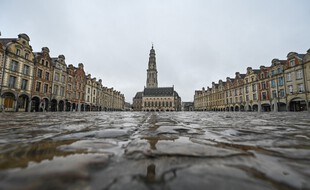 Le centre d'Arras était déjà vide le 4 mars.