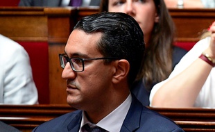 Le député LREM M'jid El Guerrab à l'Assemblée nationale.