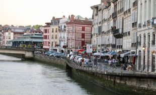 La ville de Bayonne, le 7 juillet 2020