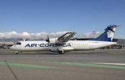 Des rafales de vent à plus de 130 km/h déplacent un avion en Corse