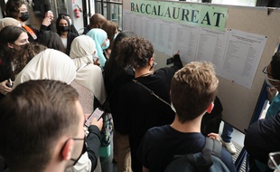 Au lycée Châtelet de Douai, le 6 Juillet.
