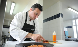 HAUTE GOULAINE, le 20/02/2012 Laurent SAUDEAU chef du Manoir de la Boulaie