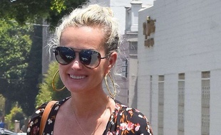 Laeticia Hallyday à Los Angeles le 21 juin 2018.