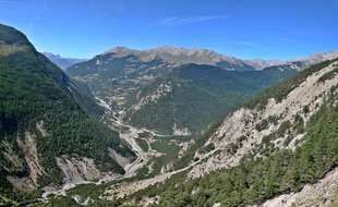 La vallée de l'Ubaye.