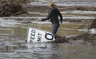 Des pluies torrentielles ont provoqué des coulées de boue meurtrières en Californie le 9 janvier 2018, notamment à Montecito, près de Santa Barbara.