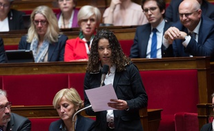Aude Amadou, députée LREM de Loire-Atlantique, à l'Assemblée nationale.