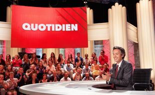 Yann Barthès dans «Quotidien», sur TMC.