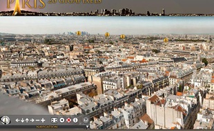 Paris 26 gigapixels réalisée par Arnaud Frich et Martin Foyer.