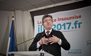 Jean-Luc Mélenchon, le 7 Mai 2017.