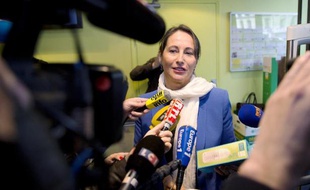 La ministre de l'Ecologie, Ségolène Royal, à Paris le 9 mai 2014