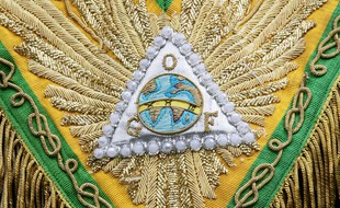 Une décoration du Grand Orient de France.