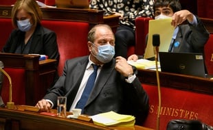 Eric Dupond-Moretti, ministre de la justice, le 11 décembre 2020 à l'Assemblée nationale.